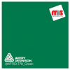 12'' x 50 yards Avery HP750 High Gloss Green 6 year Long Term Unpunched 3.0 Mil Calendered Cut Vinyl (Color Code 778)