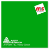 12'' x 50 yards Avery HP750 High Gloss Yellow Green 6 year Long Term Unpunched 3.0 Mil Calendered Cut Vinyl (Color Code 780)