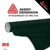 12'' x 10 yards Avery HP750 High Gloss Deep Green 6 year Long Term Unpunched 3.0 Mil Calendered Cut Vinyl (Color Code 790)
