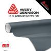 48'' x 10 yards Avery HP750 High Gloss Pewter 6 year Long Term Unpunched 3.0 Mil Calendered Cut Vinyl (Color Code 804)