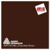48'' x 50 yards Avery HP750 High Gloss Brown 6 year Long Term Unpunched 3.0 Mil Calendered Cut Vinyl (Color Code 990)