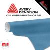15'' x 50 yards Avery SC950 Gloss Mist Blue 10 year Long Term Unpunched 2.0 Mil Metallic Cast Cut Vinyl (Color Code 641)