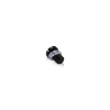 AL12-12B Head replacement for Mbs-Standoffs 1/2'' Diameter x 1/2'' Barrel Length, Aluminum Black Anodized Finish Standoffs (Includes 2 Silicone Washers).