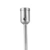 Ceiling Suspended 1/4'' Diameter Rod Kit - 6' (2 x 3' (72'') Length) - Clear Anodized Aluminum Finish
