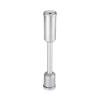 Ceiling to Floor Kit, Aluminum Clear Anodized, For 3/8'' Diameter Rod ROD310A (M6 Reverse Thread)  (Sold without Rod)
