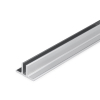 36'' Length Aluminum Polished Direct Sign Mounts for 1/4'' Substrate (No pre-drilled holes, and No set screws)