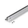 8'' Length Aluminum Polished Direct Sign Mounts for 1/4'' Substrate