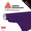 15'' x 50 yards Avery SC950 Gloss Berry 8 year Long Term Unpunched 2.0 Mil Cast Cut Vinyl (Color Code 570)