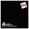 12'' x 50 yards Avery SC950 Gloss Black Metallic 5 year Long Term Unpunched 2.0 Mil Metallic Cut Vinyl (Color Code 190)
