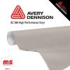 24'' x 10 yards Avery SC950 Gloss Almond 8 year Long Term Unpunched 2.0 Mil Cast Cut Vinyl (Color Code 910)