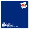 48'' x 50 yards Avery SC950 Gloss Sapphire Blue 8 year Long Term Unpunched 2.0 Mil Cast Cut Vinyl (Color Code 680)