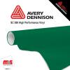 12'' x 50 yards Avery SC950 Gloss Green 8 year Long Term Unpunched 2.0 Mil Cast Cut Vinyl (Color Code 778)