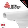 48'' x 50 yards Avery SF100 Clear 3 Year Short Term Unpunched 1.0 Mil Gloss Cut Vinyl (Color Code 103)