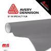 53'' x 10 yards Avery SF100 Chrome Black 3 year Long Term Unpunched 5.7 MIL Conform Chrome Wrap Vinyl (Color Code 196)