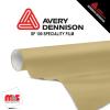 24'' x 50 yards Avery SF100 Metalized Double Gold 1 Year Short Term Unpunched 4.0 Mil Polyester Cut Vinyl (Color Code 247)