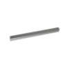 1/4'' Diameter X 5'' Long, Aluminum 1/4-20 Threaded Stud (1 End Flat - 1 End Conical)