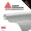 60'' x 25 yards Avery SW900 Diamond White 5 year Long Term Unpunched 3.2 Mil Wrap Vinyl (Color Code 161)