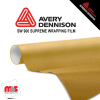 60'' x 25 yards Avery SW900 Diamond Amber 5 year Long Term Unpunched 3.2 Mil Wrap Vinyl (Color Code 221)
