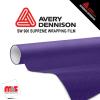 60'' x 5 yards Avery SW900 Diamond Purple 5 year Long Term Unpunched 3.2 Mil Wrap Vinyl (Color Code 587)
