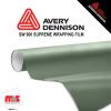 60'' x 25 yards Avery SW900 Met Moss Green 5 year Long Term Unpunched 3.2 Mil Wrap Vinyl (Color Code 737)
