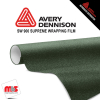 60'' x 25 yards Avery SW900 Rugged Marsh Green 5 year Long Term Unpunched 3.2 Mil Wrap Vinyl (Color Code 738)