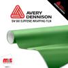 60'' x 5 yards Avery SW900 Matte Metallic Apple Green 5 year Long Term Unpunched 3.2 Mil Wrap Vinyl (Color Code 745)