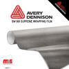 60'' x 25 yards Avery SW900 Brushed Titanium 5 year Long Term Unpunched 3.2 Mil Wrap Vinyl (Color Code 802)