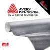60'' x 25 yards Avery SW900 Brushed Steel 5 year Long Term Unpunched 3.2 Mil Wrap Vinyl (Color Code 813)