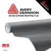 60'' x 25 yards Avery SW900 Rugged Bedrock Grey 5 year Long Term Unpunched 3.2 Mil Wrap Vinyl (Color Code 824)