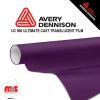 15'' x 10 yards Avery UC900 Plum 9 Year Long Term Punched 2.1 Mil Diffuser Film (Color Code 546)