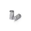 Set of 2 pieces of Cell Phone / Tablet Aluminum Standoffs, Clear Anodized Finish
