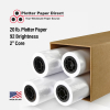 11'' x 150' Rolls - 20# Plotter Paper - 2'' Core (Pack of 4)
