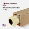 36'' x 150' Roll - 20# Yellow Tinted/Colored Bond - 2'' Core