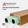 36'' x 150' Roll - 20# Green Tinted/Colored Bond - 2'' Core (Pack of 2)