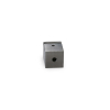 7/8'' x 7/8''  Satinless Steel Square Standoff Satin Brushed Finish (for Indoor Use) [Required Material Hole Size: 3/8'']