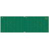 Olfa 70'' Wide x 23'' Long x 1.5mm Thick Double-Side Green Rotary Cutting Mat w/ Measuring Marks (2) 23'' x 35'' Mats w/ (2) Mat Clips