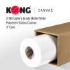 36'' x 45' Kong Canvas - 21 Mil Gallery Grade Matte White Polyester/Cotton Canvas on 3'' Core w/ 2'' Adapter