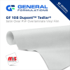 54'' x 50 Yard Roll - General Formulations 108 1 Mil Clear Anti-Graffiti 2 Year Overlaminate w/ Pemanent Adhesive