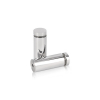 3/4'' Diameter X 1-3/4'' Barrel Length, (304) Stainless Steel Polished Finish. Easy Fasten Standoff (For Inside / Outside use) Tamper Proof Standoff [Required Material Hole Size: 7/16'']