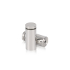 7/8'' Diameter X 1-3/4'' Barrel Length, (304) Stainless Steel Polished Finish. Easy Fasten Standoff (For Inside / Outside use) Tamper Proof Standoff [Required Material Hole Size: 7/16'']