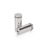 7/8'' Diameter X 1-3/4'' Barrel Length, (304) Stainless Steel Polished Finish. Easy Fasten Standoff (For Inside / Outside use) Tamper Proof Standoff [Required Material Hole Size: 7/16'']