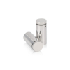 7/8'' Diameter X 1-3/4'' Barrel Length, (304) Stainless Steel Polished Finish. Easy Fasten Standoff (For Inside / Outside use) Tamper Proof Standoff [Required Material Hole Size: 7/16'']