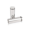 1'' Diameter X 2-1/2'' Barrel Length, (304) Stainless Steel Polished Finish. Easy Fasten Standoff (For Inside / Outside use) Tamper Proof Standoff [Required Material Hole Size: 7/16'']