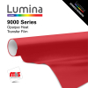 15'' x 10 Yards Lumina® 9000 Semi-Matte Red 2 Year Unpunched 3.5 Mil Heat Transfer Vinyl (Color code 001)