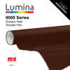 15'' x 10 Yards Lumina® 9000 Semi-Matte Brown 2 Year Unpunched 3.5 Mil Heat Transfer Vinyl (Color code 008)