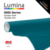 15'' x 25 Yards Lumina® 9000 Semi-Matte Teal Blue 2 Year Unpunched 3.5 Mil Heat Transfer Vinyl (Color code 130)