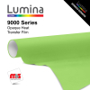 20'' x 5 Yards Lumina® 9000 Semi-Matte Lime Green 2 Year Unpunched 3.5 Mil Heat Transfer Vinyl (Color code 257)
