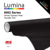 15'' x 5 Yards Lumina® 9002 Matte Black 2 Year Unpunched 6.5 Mil Heat Transfer Vinyl (Color code 003)