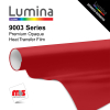 15'' x 5 Yards Lumina® 9003 Semi-Matte Red 2 Year Unpunched 3.5 Mil Heat Transfer Vinyl (Color code 001)