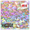 20'' x 5 Yards Lumina® 9106 Gloss Cracked Silver 2 Year Unpunched 4.3 Mil Heat Transfer Vinyl (Color code 257)